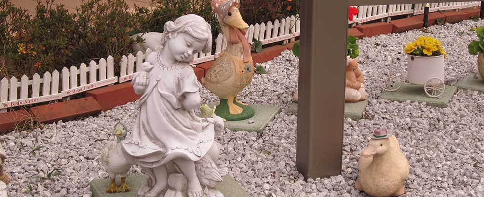 社労士事務所の前庭