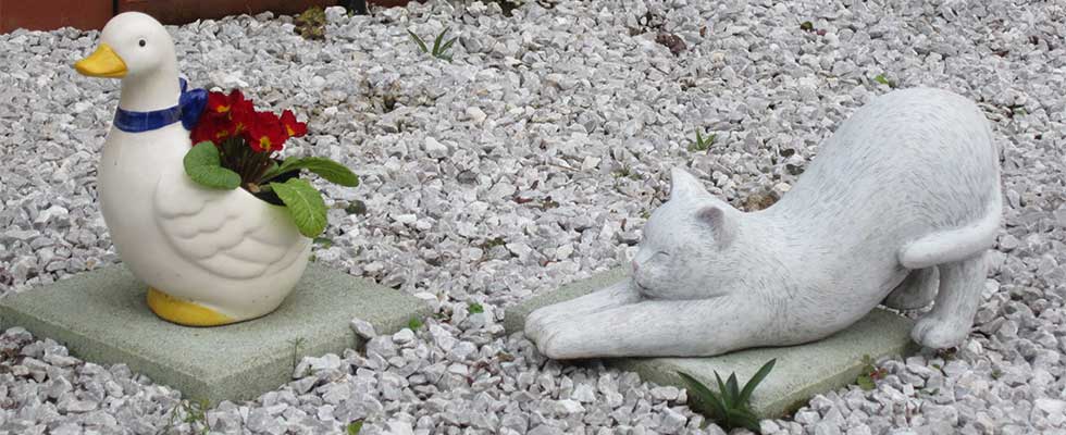 社労士事務所の前庭