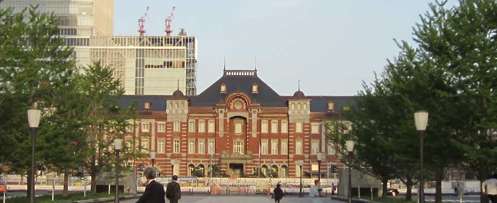 東京駅遠景
